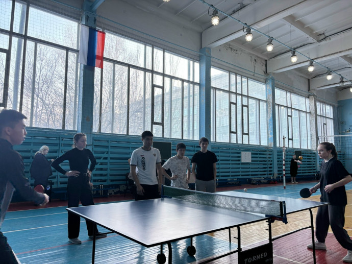 Соревнования среди студентов БПОУ ОО &laquo;Медицинский колледж&raquo; по настольному теннису. 5