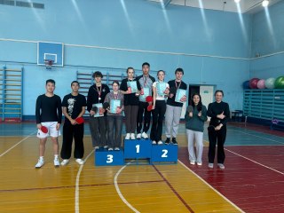 Соревнования среди студентов БПОУ ОО &laquo;Медицинский колледж&raquo; по настольному теннису.