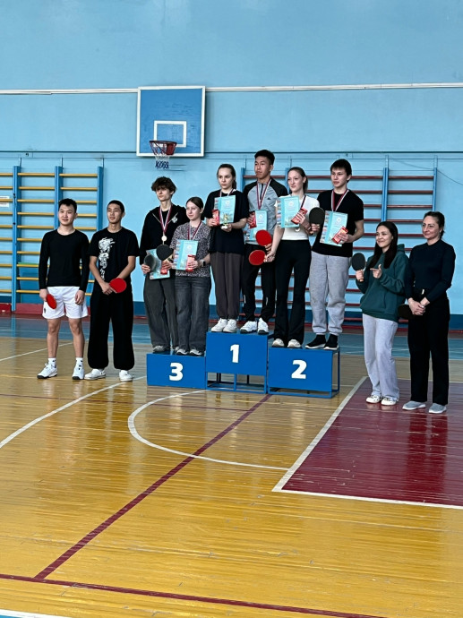 Соревнования среди студентов БПОУ ОО &laquo;Медицинский колледж&raquo; по настольному теннису. 4