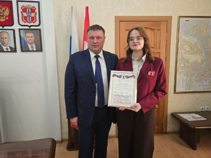 В рамках празднования Дня российского студенчества состоялась значимая встреча Министра здравоохранения Омской области со студентами Медицинского колледжа! 6